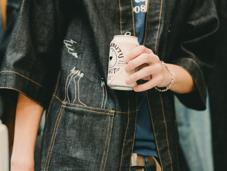 Kimono "Denim City X Brouwerij 't IJ"