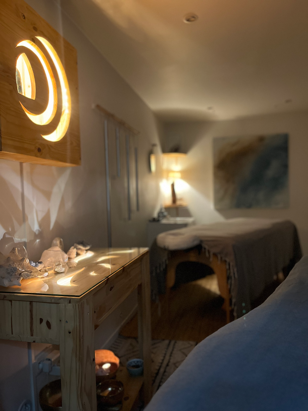 salle massage en duo - salle eau