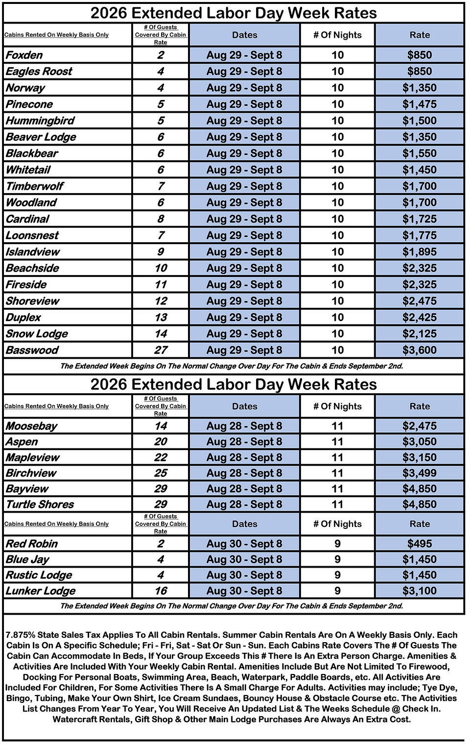 2026 Extended Labor Week Rates.png