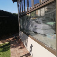 window cleaning 8 panel window 