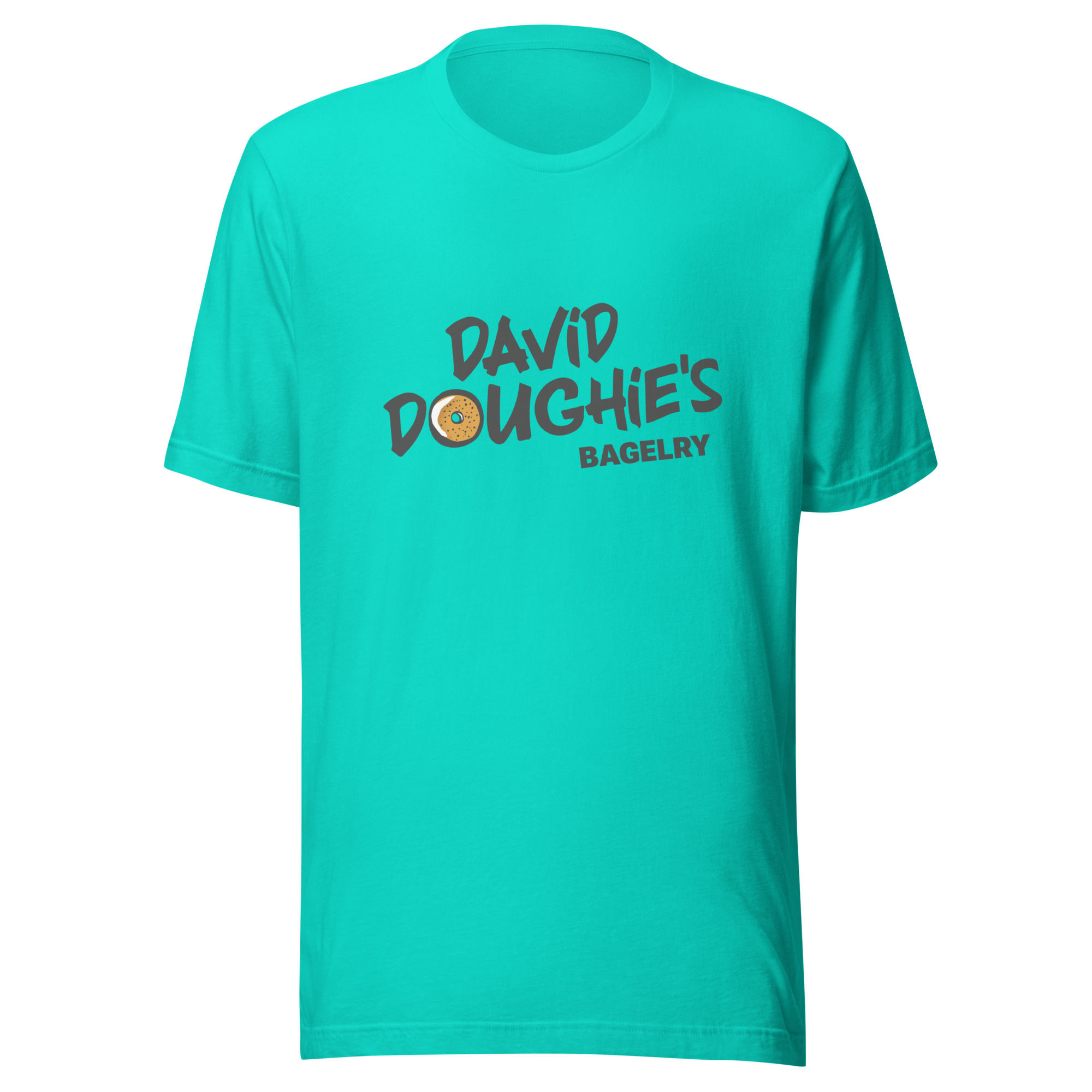 David Doughie's - Unisex teal t-shirt