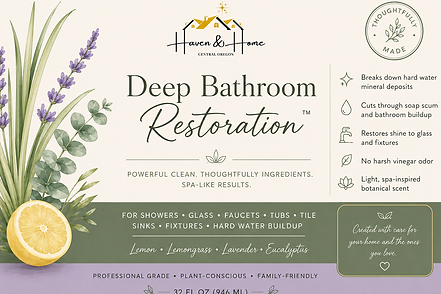 Haven & Home Deep Bathroom Restoration™.