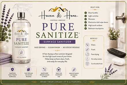 HAVEN & HOME PURE SANITIZE