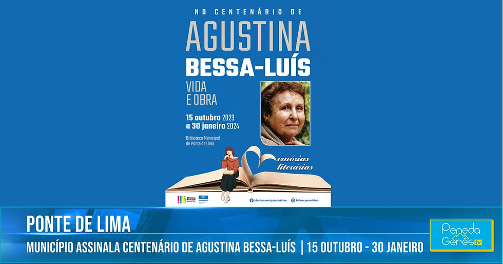 cartaz do evento com foto de uma mulher
