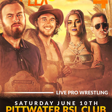 IWA - Suplex On The Sand 4 ANNOUNCED! Tickets On Sale NOW