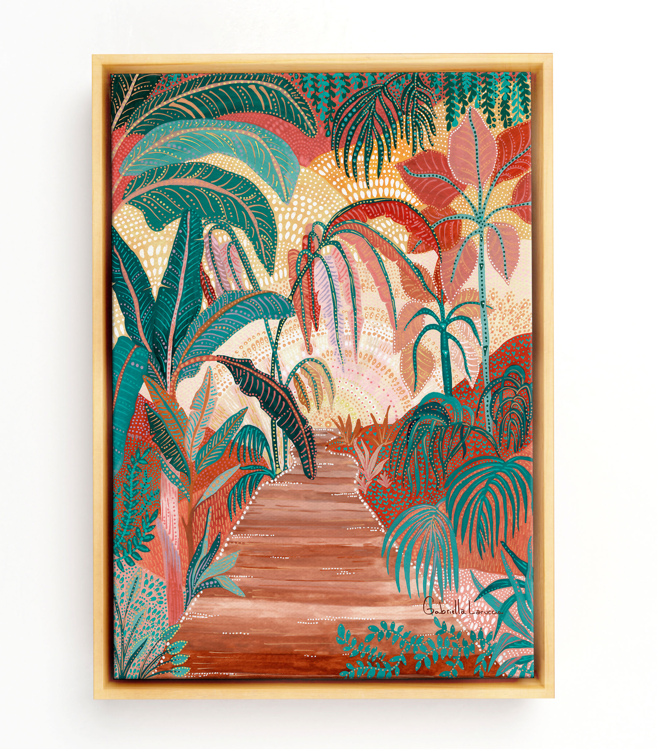 Deckway to Heaven em Canvas com Moldura