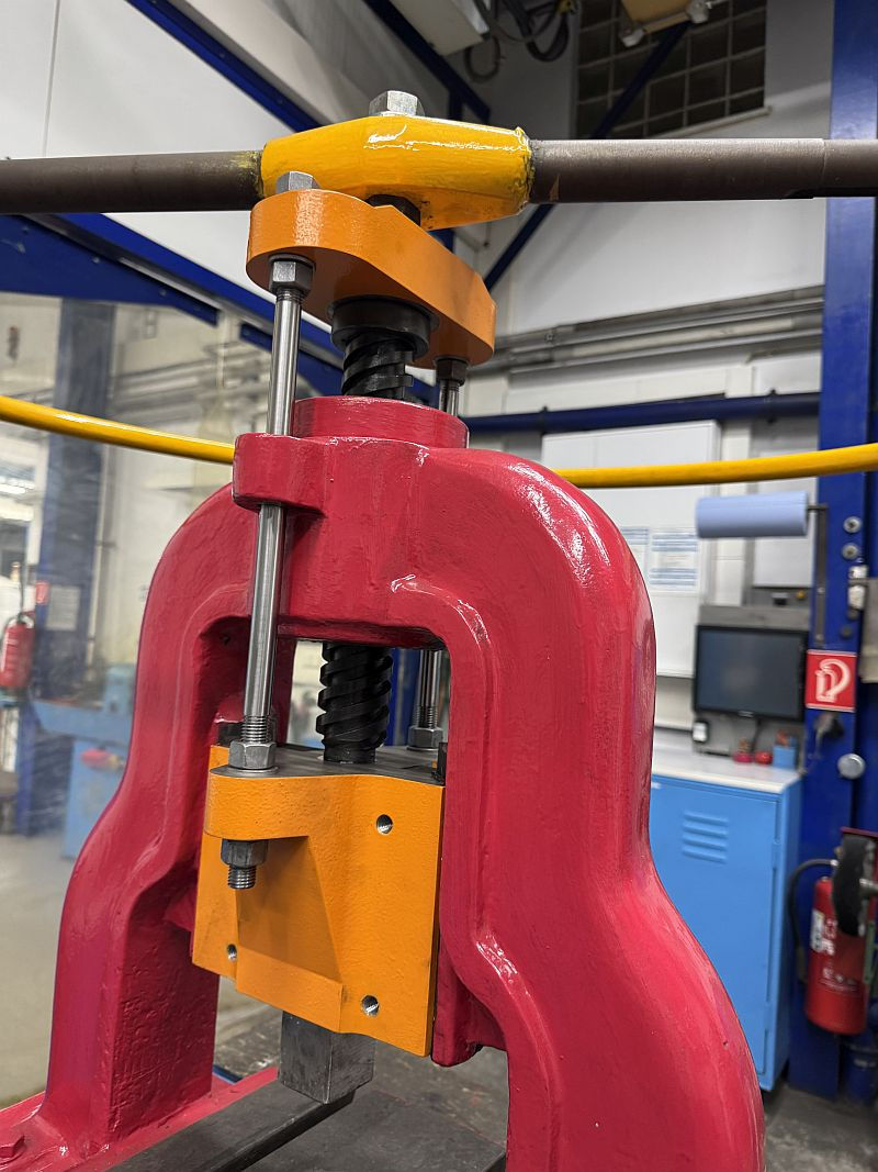 Reparatur Handspindelpresse