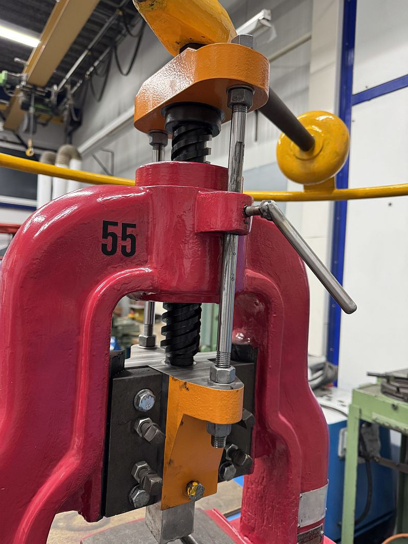 Reparatur Handspindelpresse
