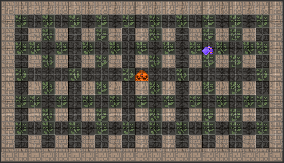 As seen here, the sprite is more visible along with a better player sprite!