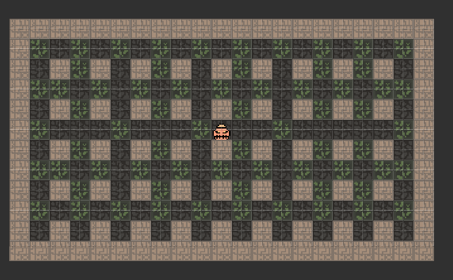 Now some ground tiles and a bit a of foliage!