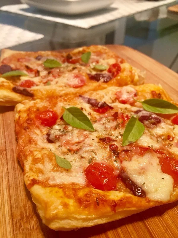 Pizza Na Massa Folhada Pizza Na Massa Folhada