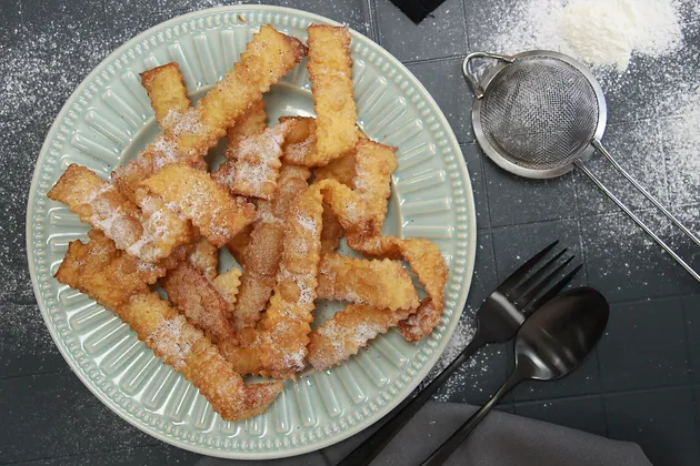 Receita De Chiacchiere Doce TÃpico Italiano Receita De Chiacchiere Doce TÃpico Italiano