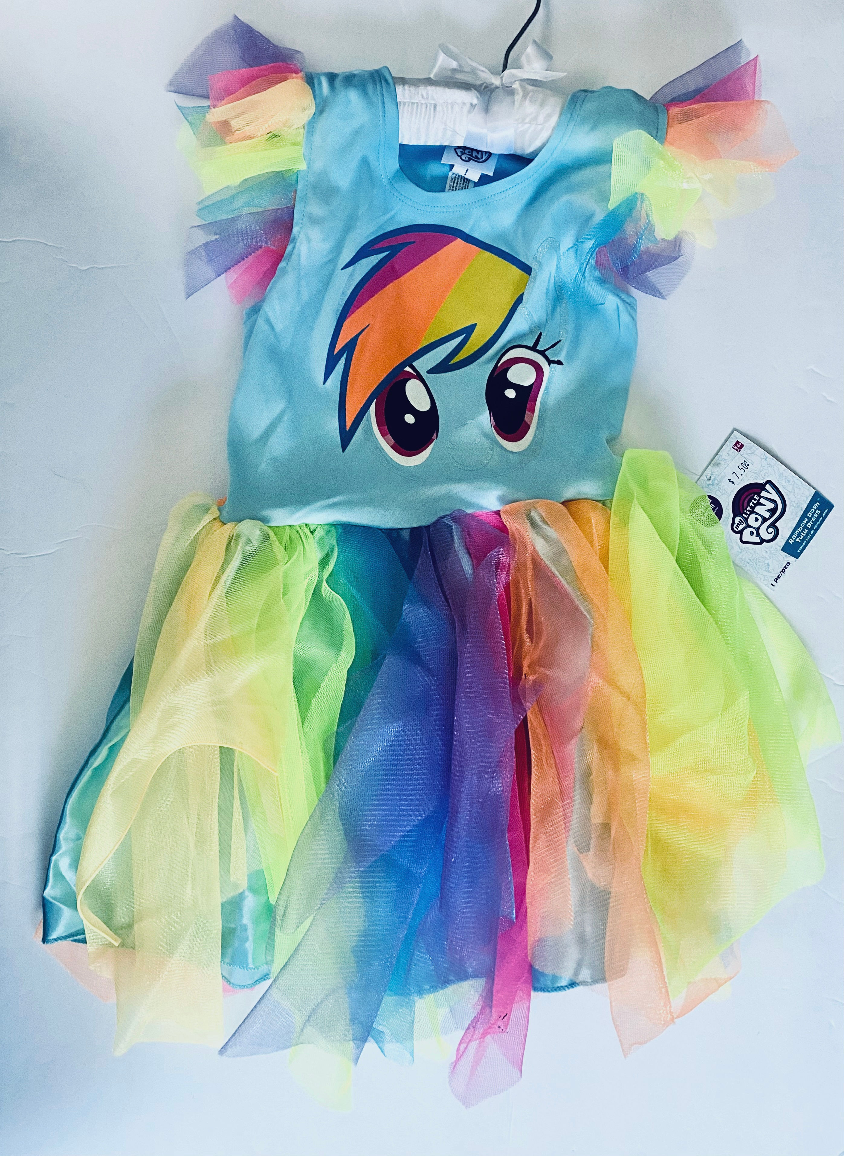 My Little Pony Childs Rainbow Dash Tutu Dress - Small