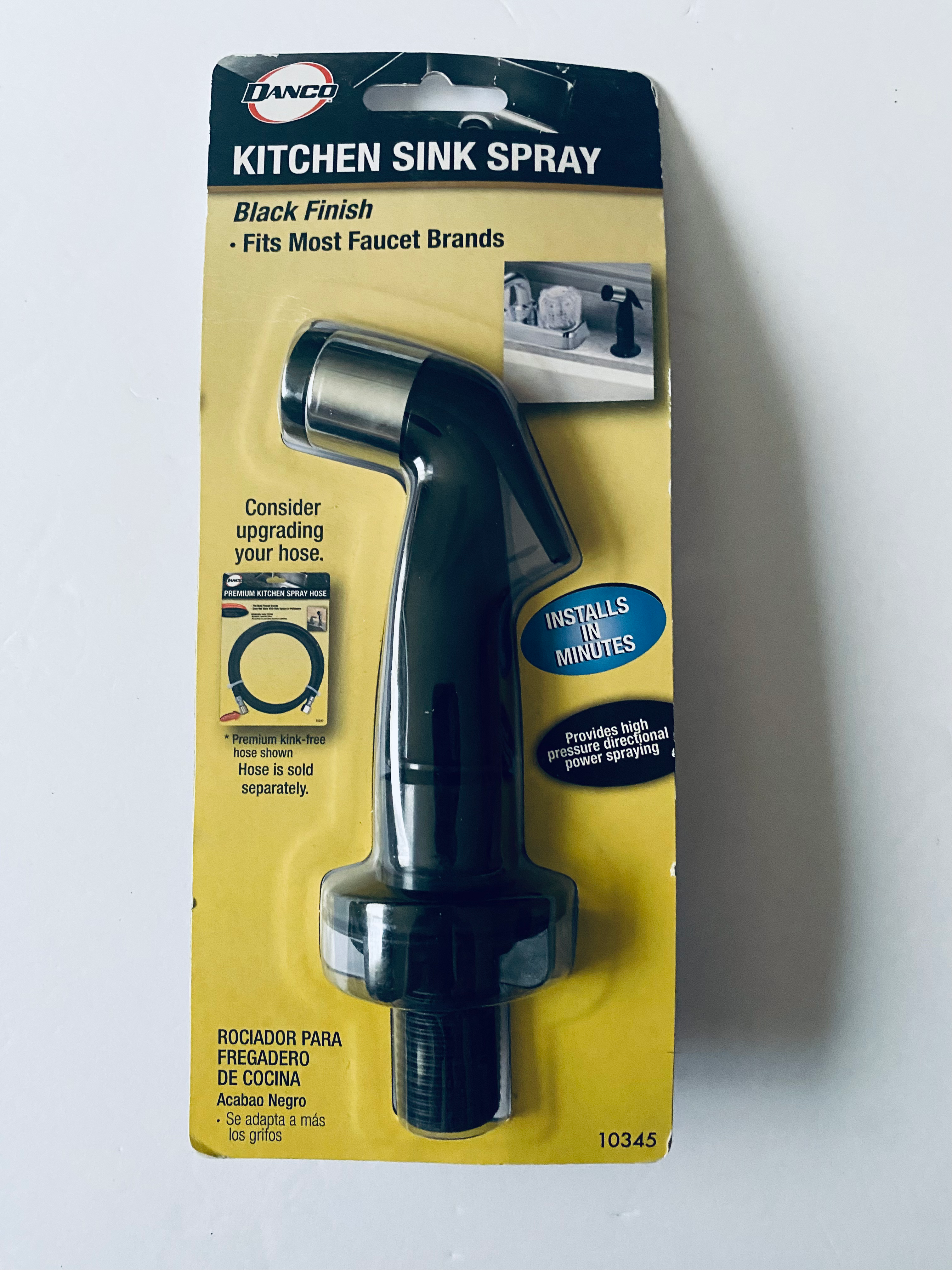 Danco Kitchen Sink Spray - Black Finish (10345)