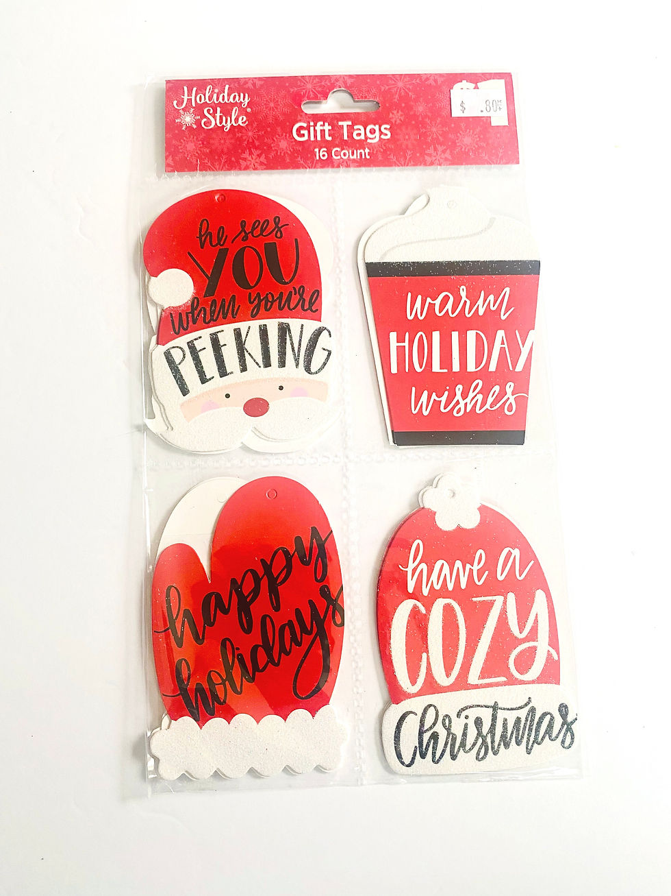 Holiday Style Gift Tags 16ct 311087