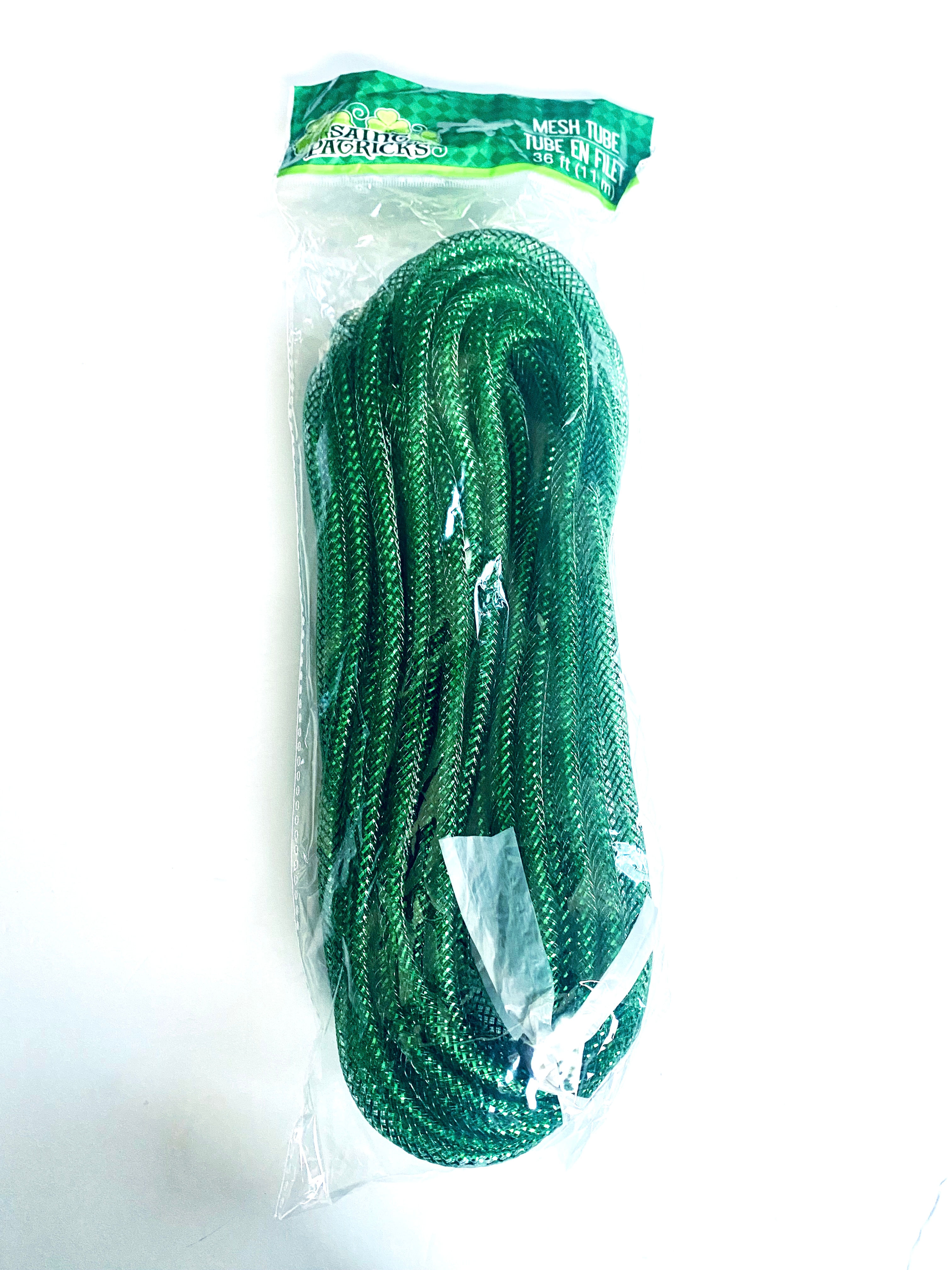 Saint Patrick’s Mesh Tube - Green  36ft