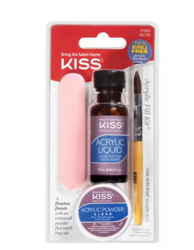 Kiss Acrylic Fill Kit for Nails