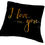 Thumbnail: Merchant 41 “I Love You - More -“ Pillow Cover