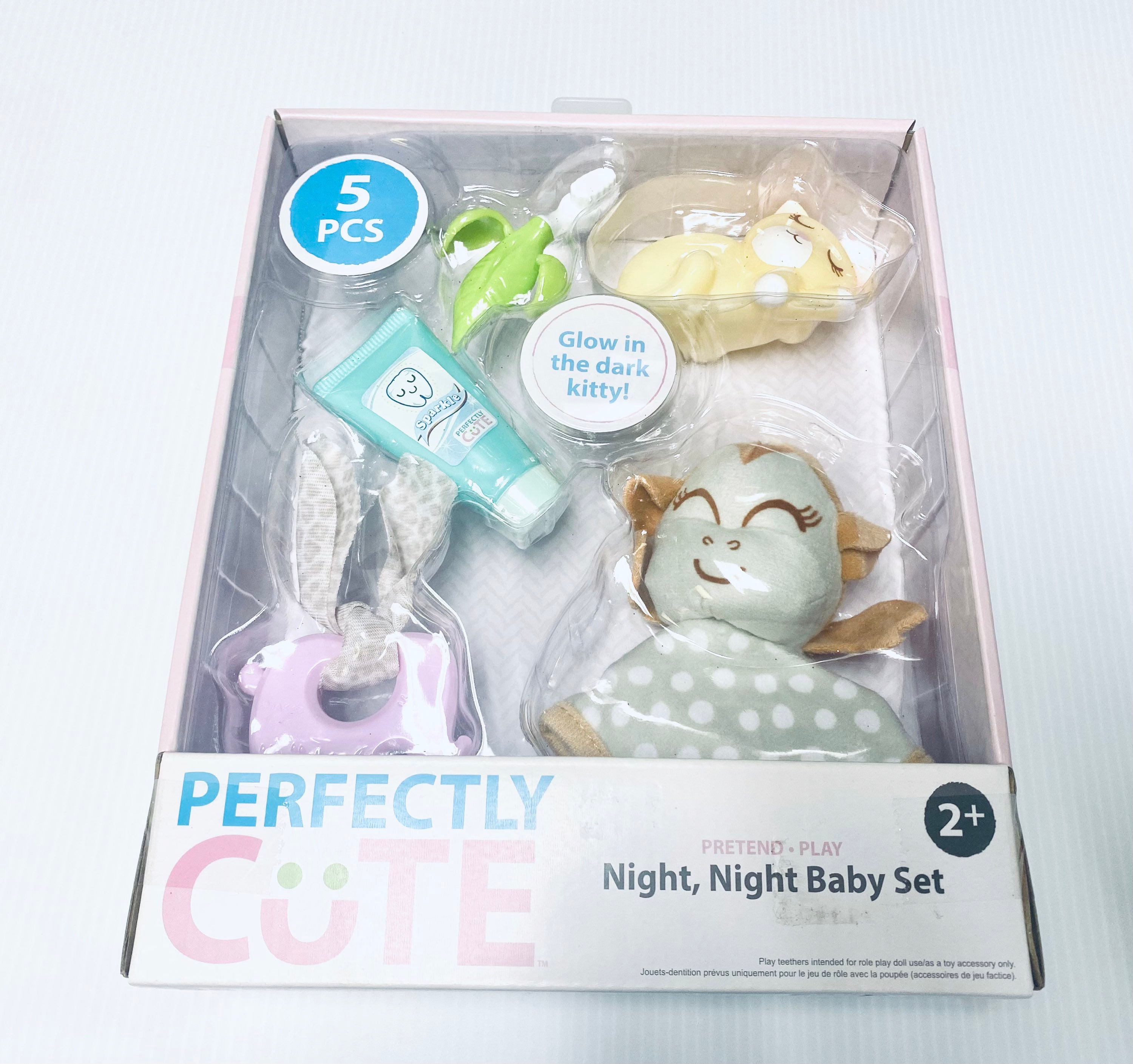 Perfectly Cute Pretend • Play Night, Night Baby Set- 5 Pc