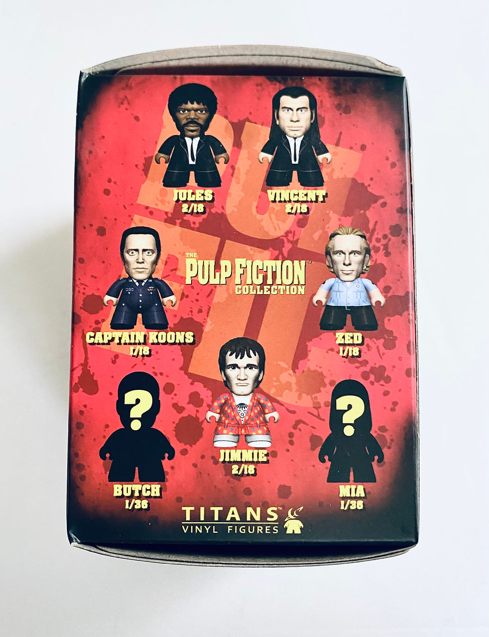 Thumbnail: Pulp Fiction Titans Mini Figure Blind Mystery Box