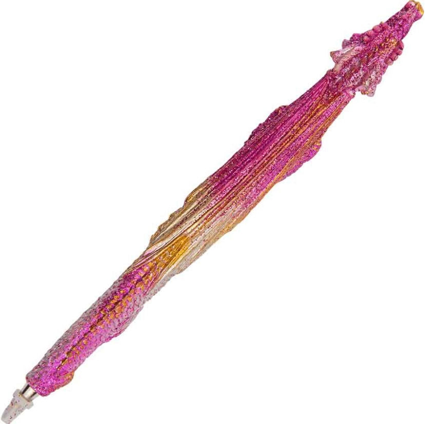 Thumbnail: Pacific Giftware Glitter Dragon Handcrafted Resin Pen - Various Colors