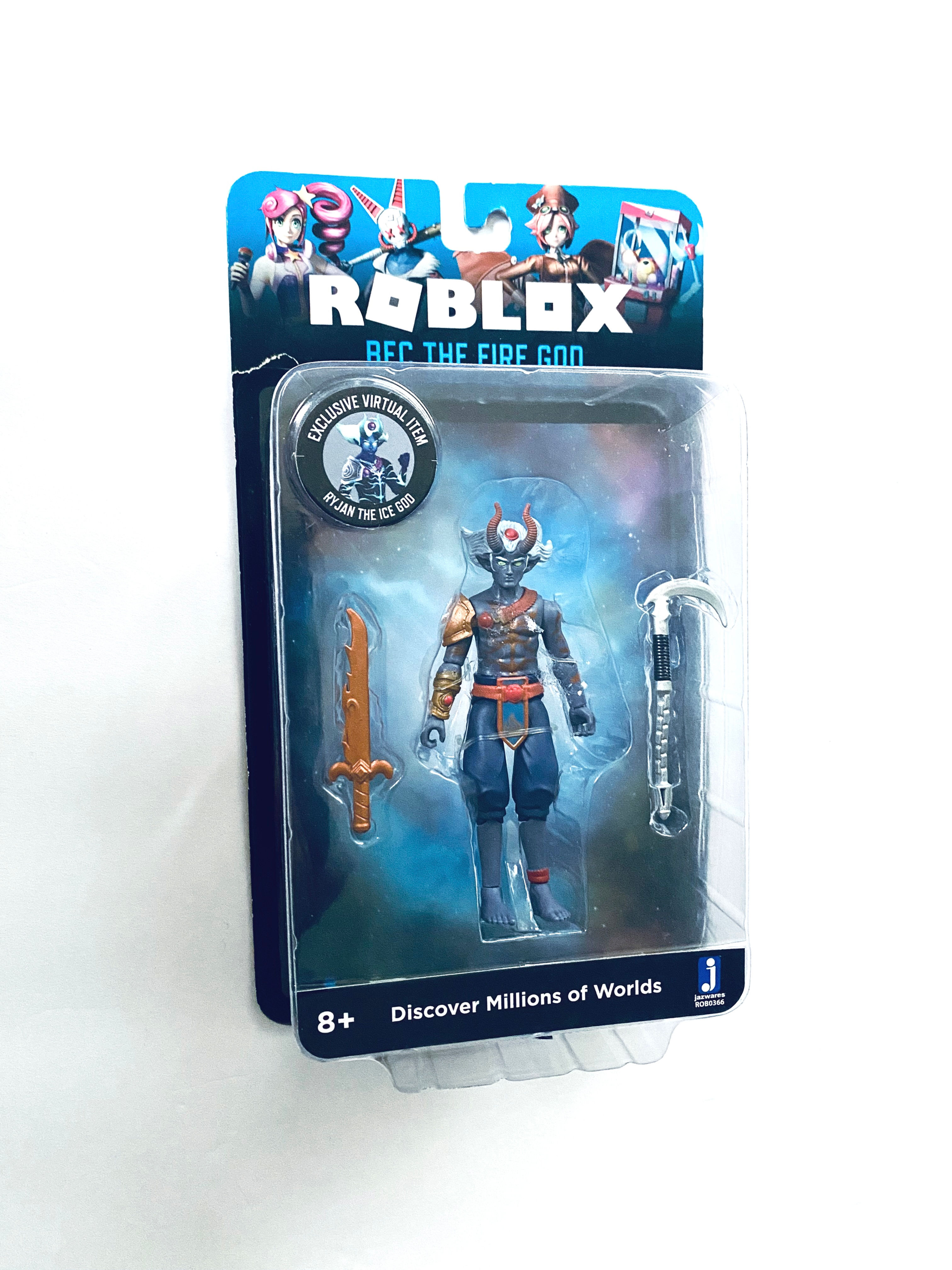 Jazwares Roblox Imagination Collection Bec the Fire God 3.75" Action Figure