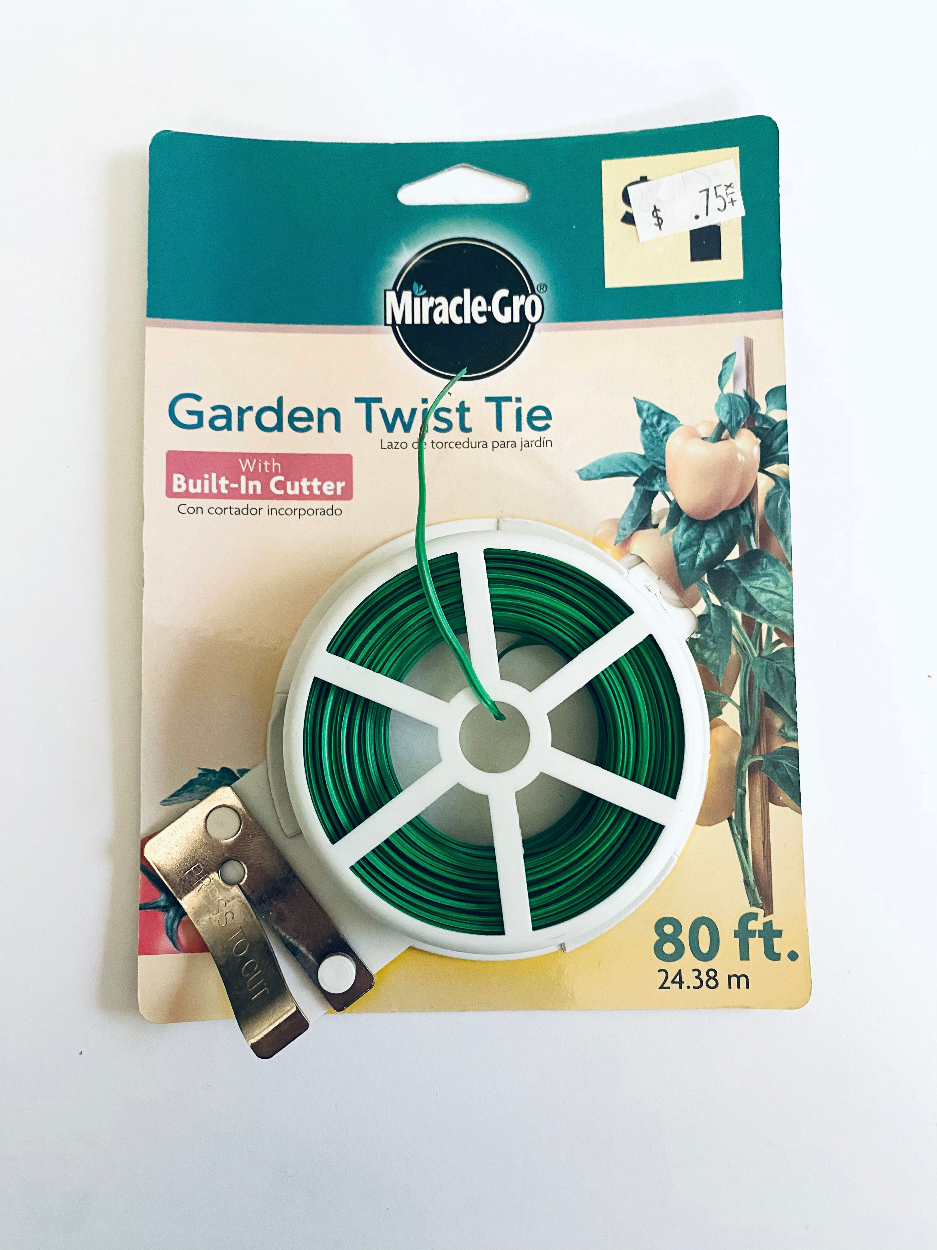 Miracle-Gro Garden Twist Tie - 80’