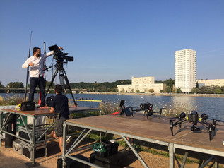 retransmission live par drone