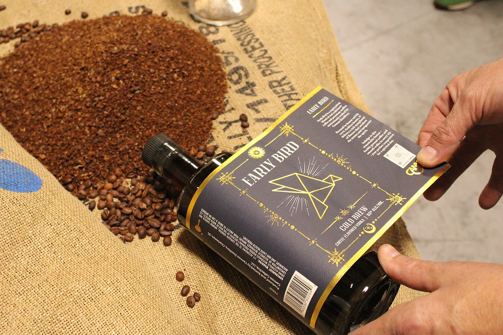 Early Bird Cold Brew Coffee Vodka Charleston SC Bottle