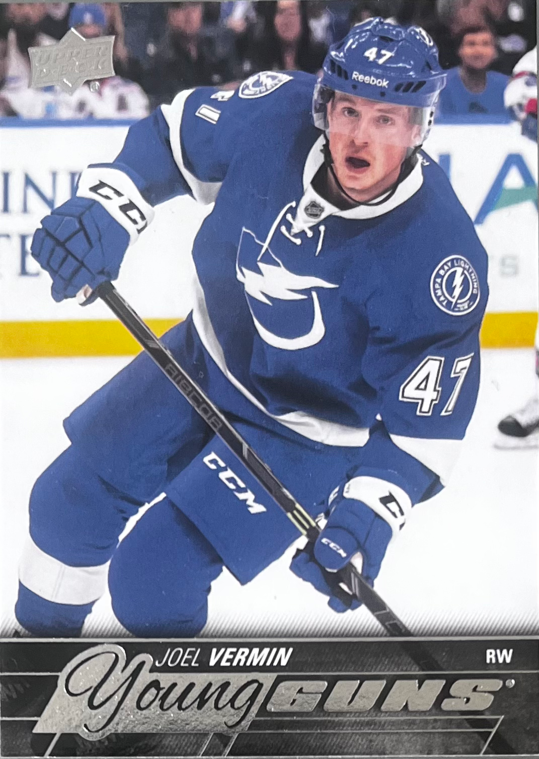 2015-16 Upper Deck Series 1 Young Guns RC, Joel Vermin