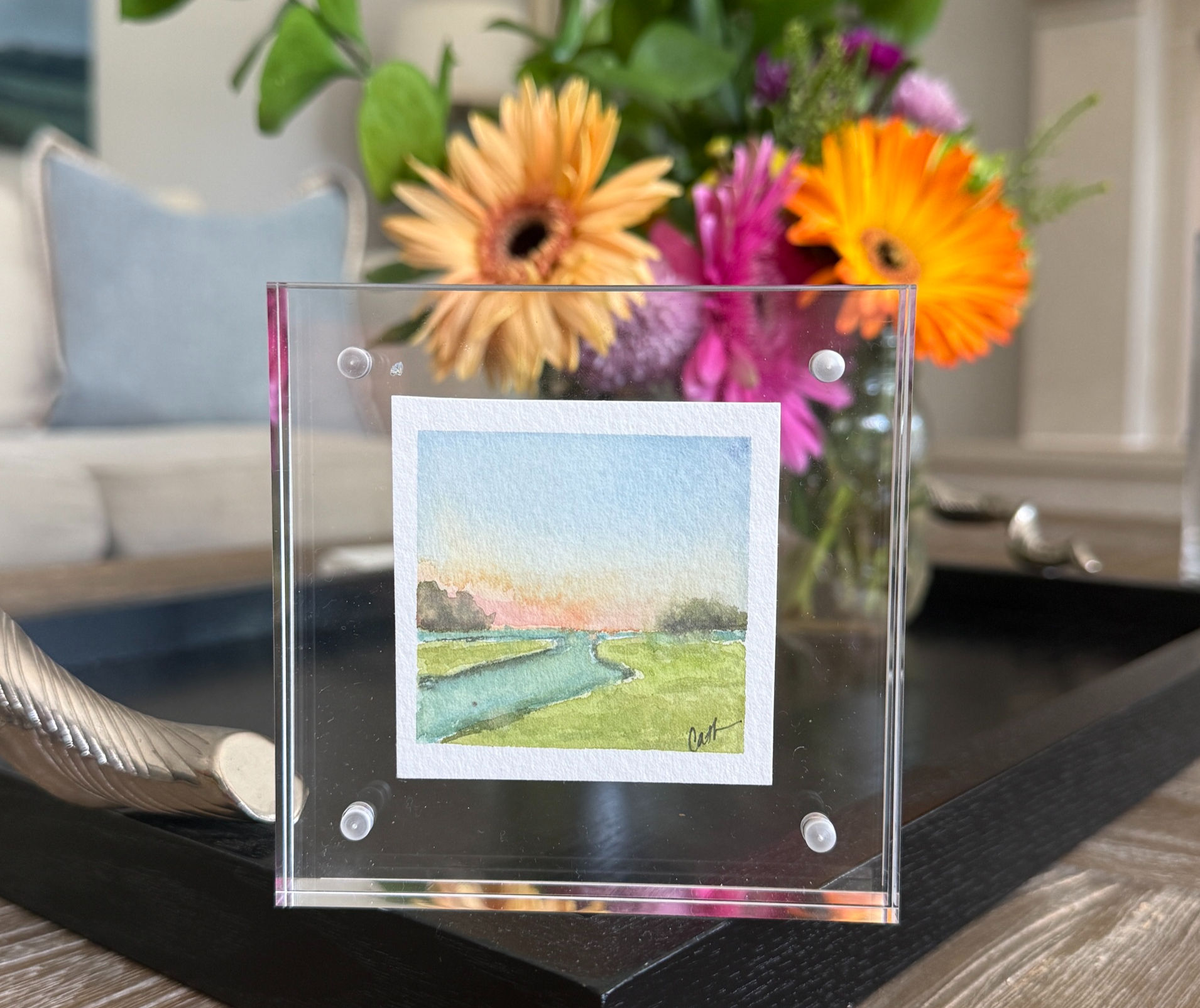 "Marsh in the Morning"
