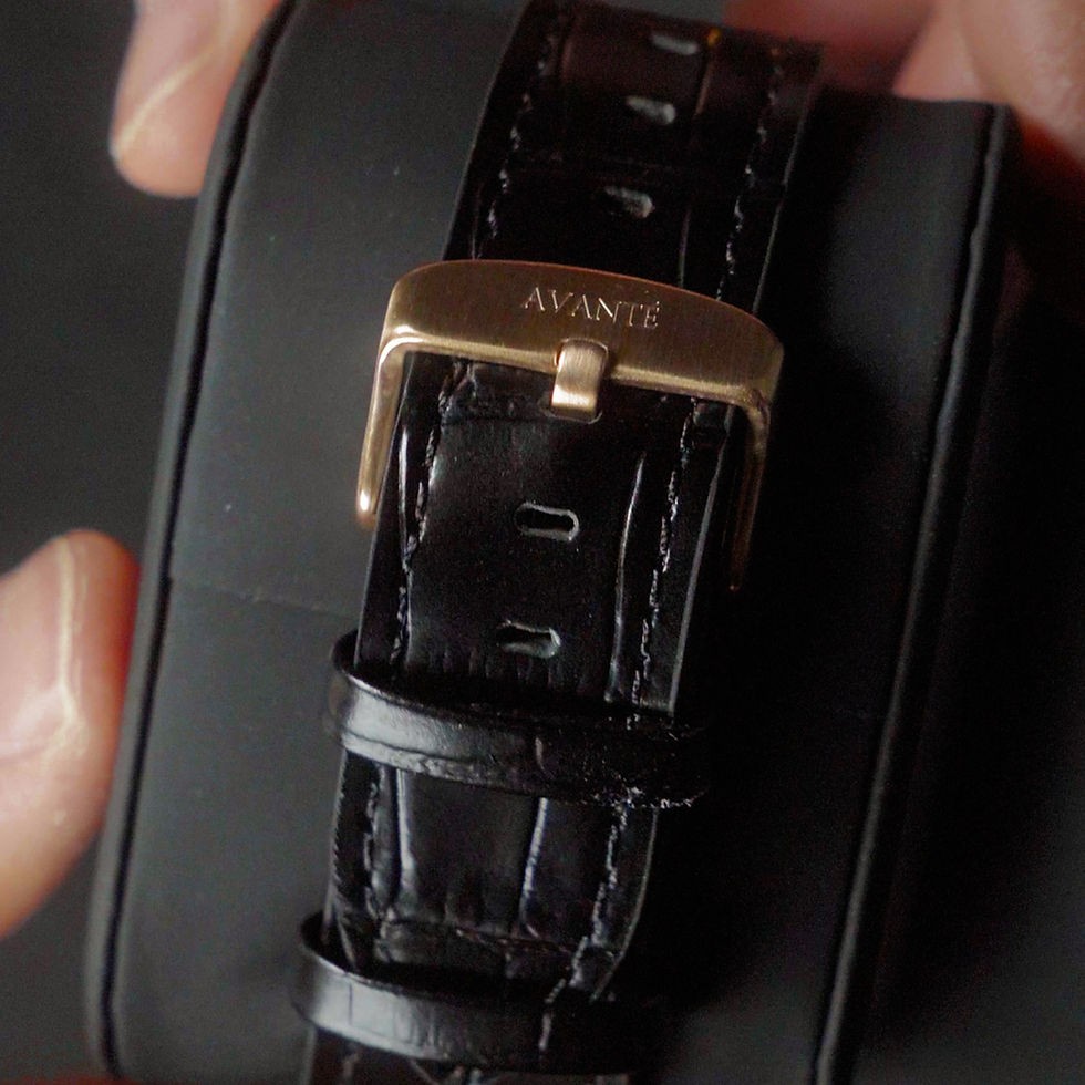 Thumbnail: Avanté Lunar Rose Gold Moonphase Watch — 40 mm