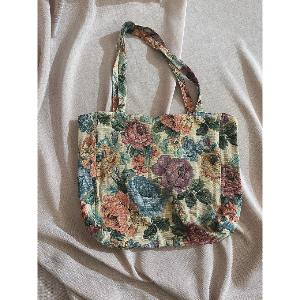 Thumbnail: Vintage Flower Tote