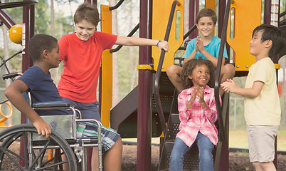 Multi-ethnic Group of Friends