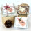 Thumbnail: Vanilla Cocoa Swirl soap bar in Christmas packaging