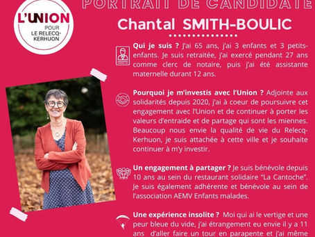 Présentation de : Chantal SMITH-BOULIC