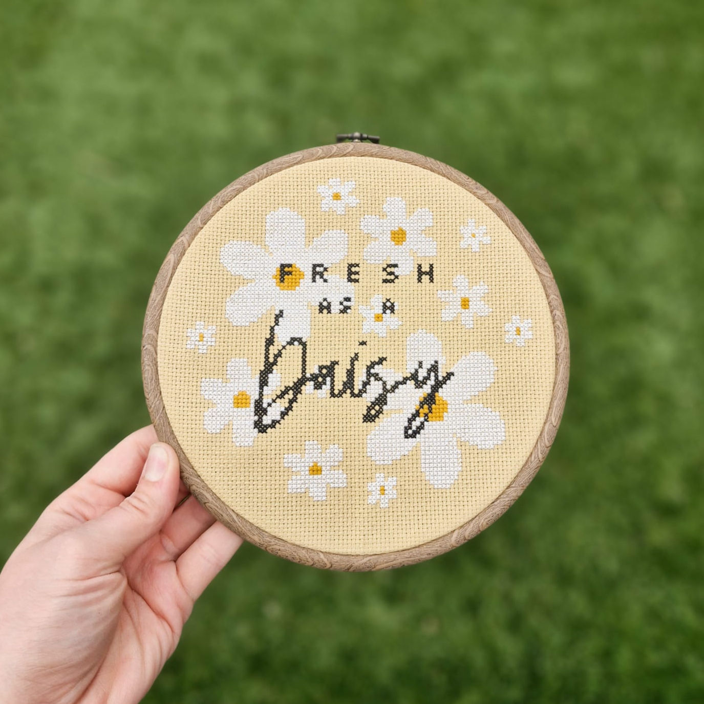 Fresh as a Daisy + Mini Lazy Daisy - PDF Cross Stitch Pattern