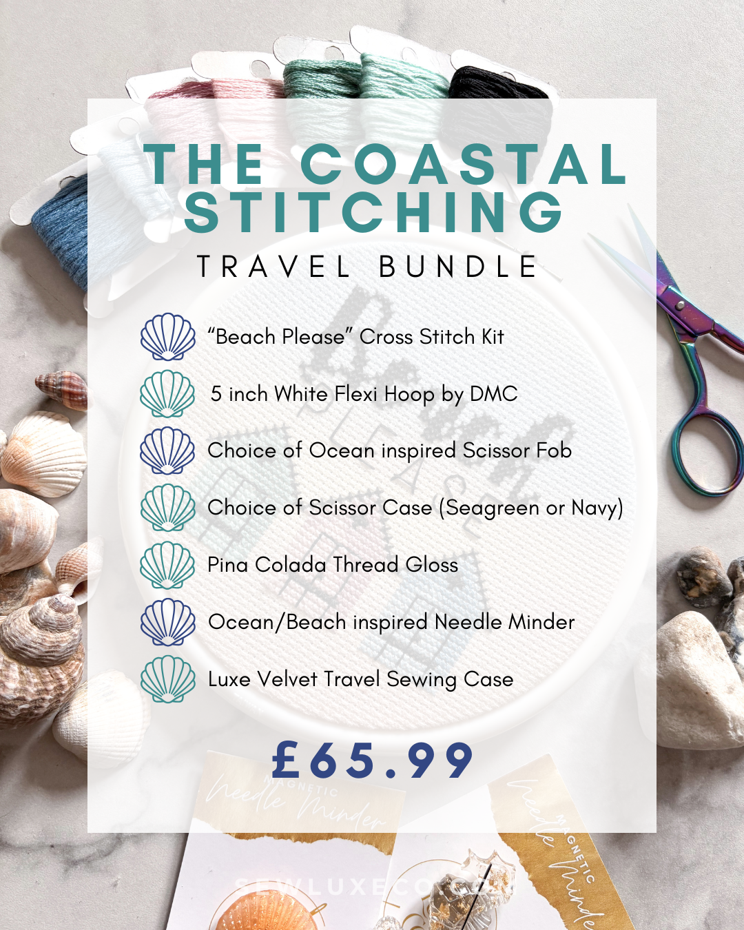 The Coastal Stitching Travel Bundle