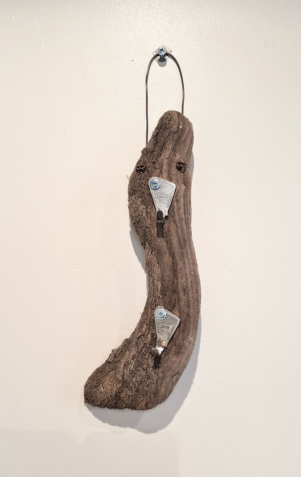 Thumbnail: 2 Key Driftwood Keyholder