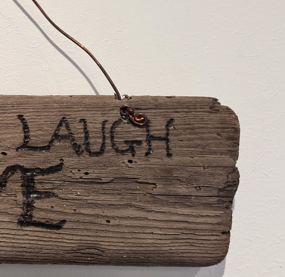 Thumbnail: Live Laugh Love Driftwood Sign