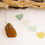 Thumbnail: Amber Brown Sea Glass Pendant & Sterling Silver Chain