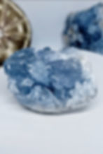 Celestite natural crystal