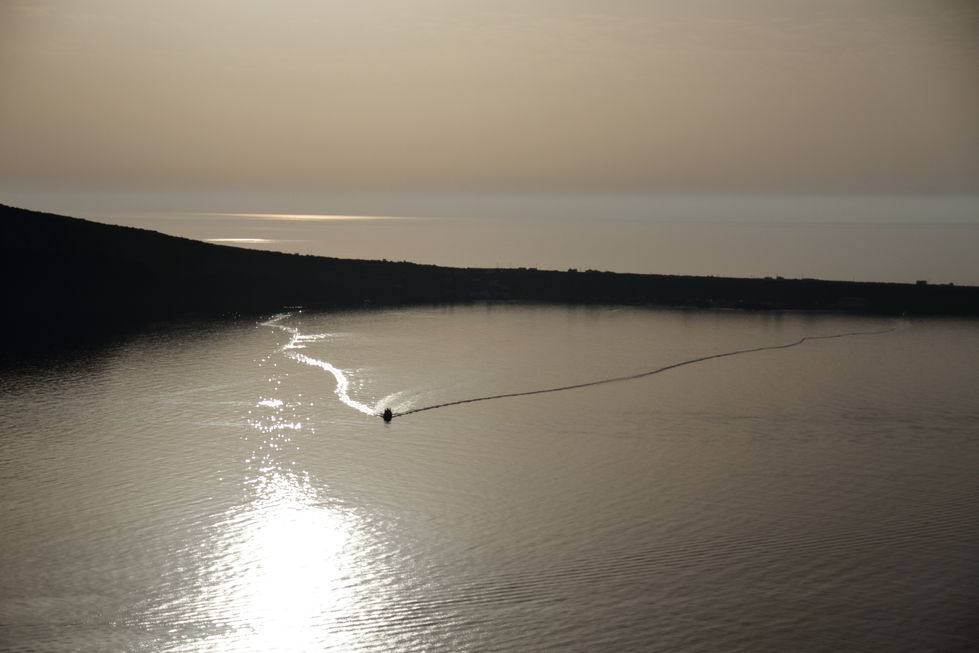 Sunset in Fira - Santorini, Greece