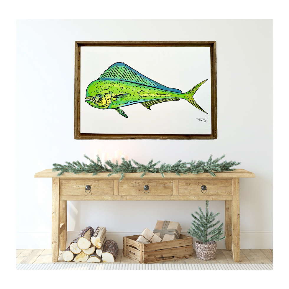 “Dorado” Limited Edition on Canvas