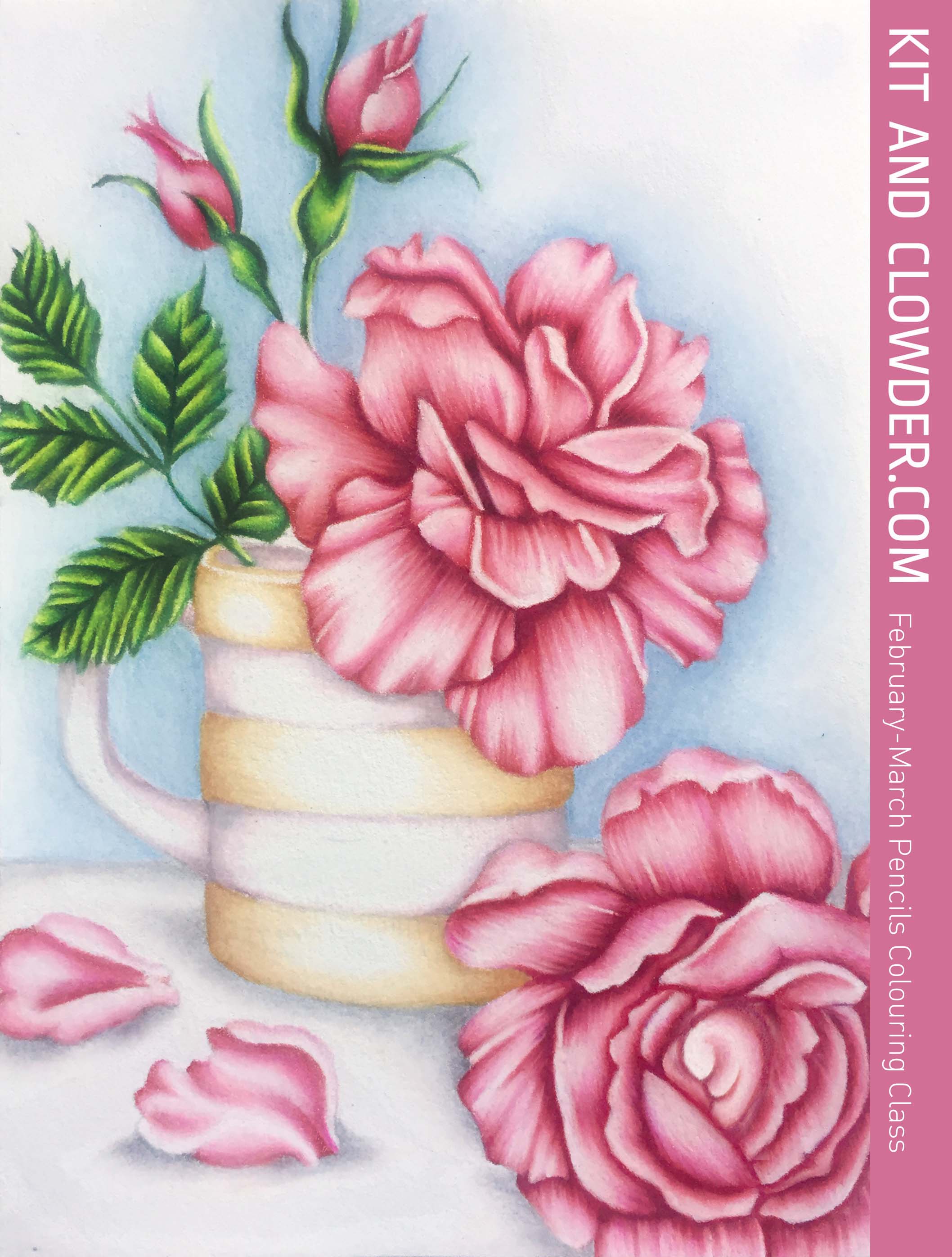 flower pencil wm