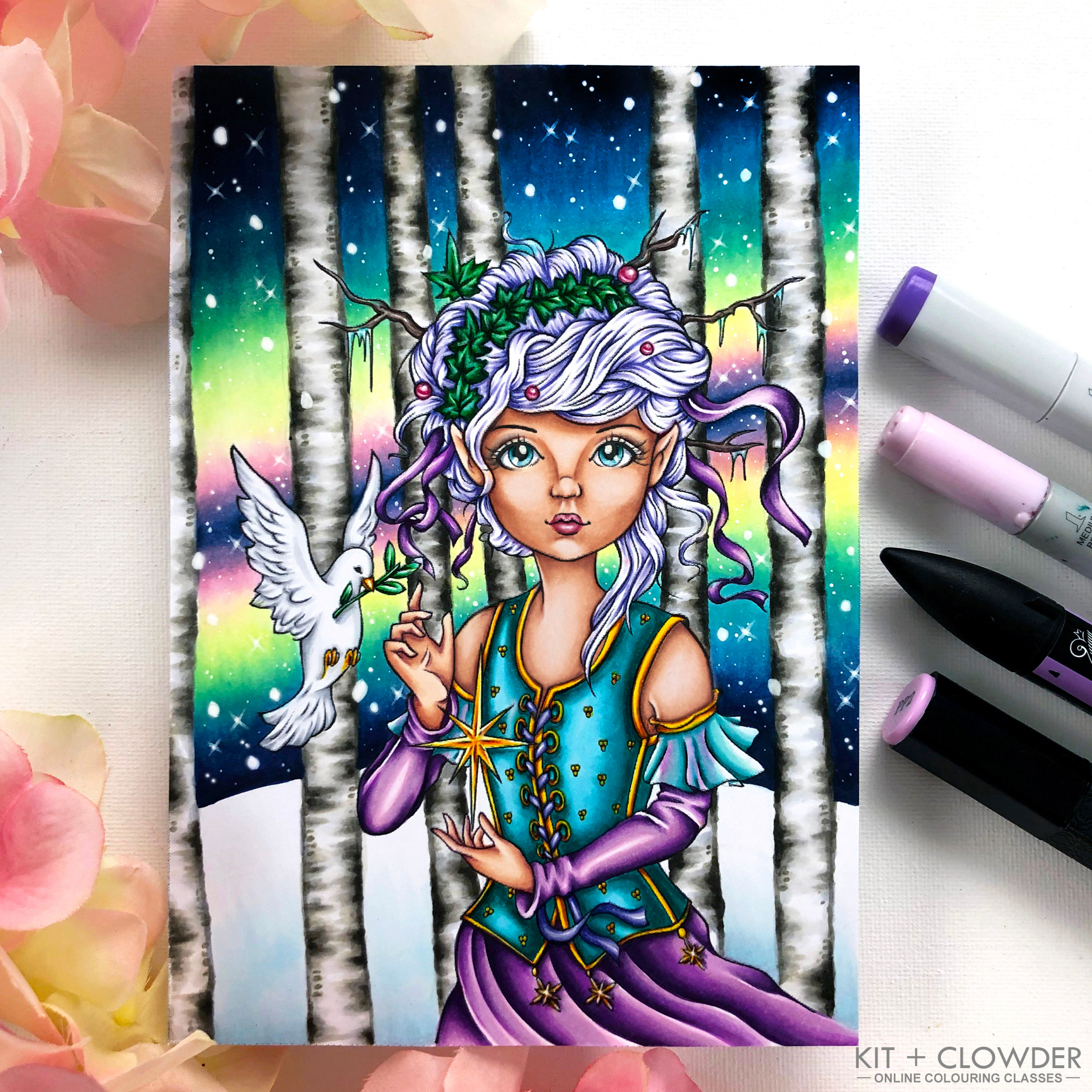 Silent Night - Markers