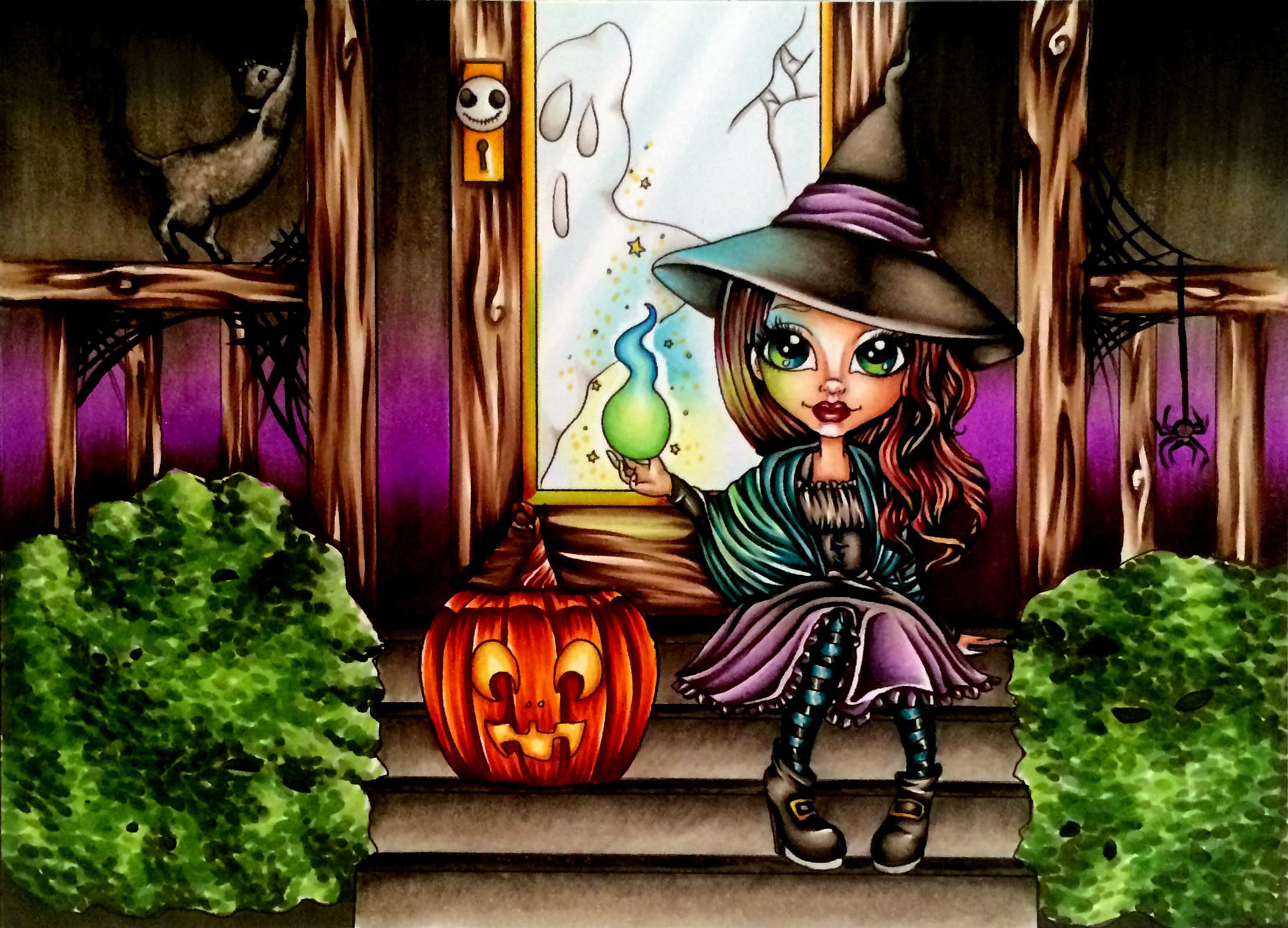 Spooky Scenes Oct 16 Markers