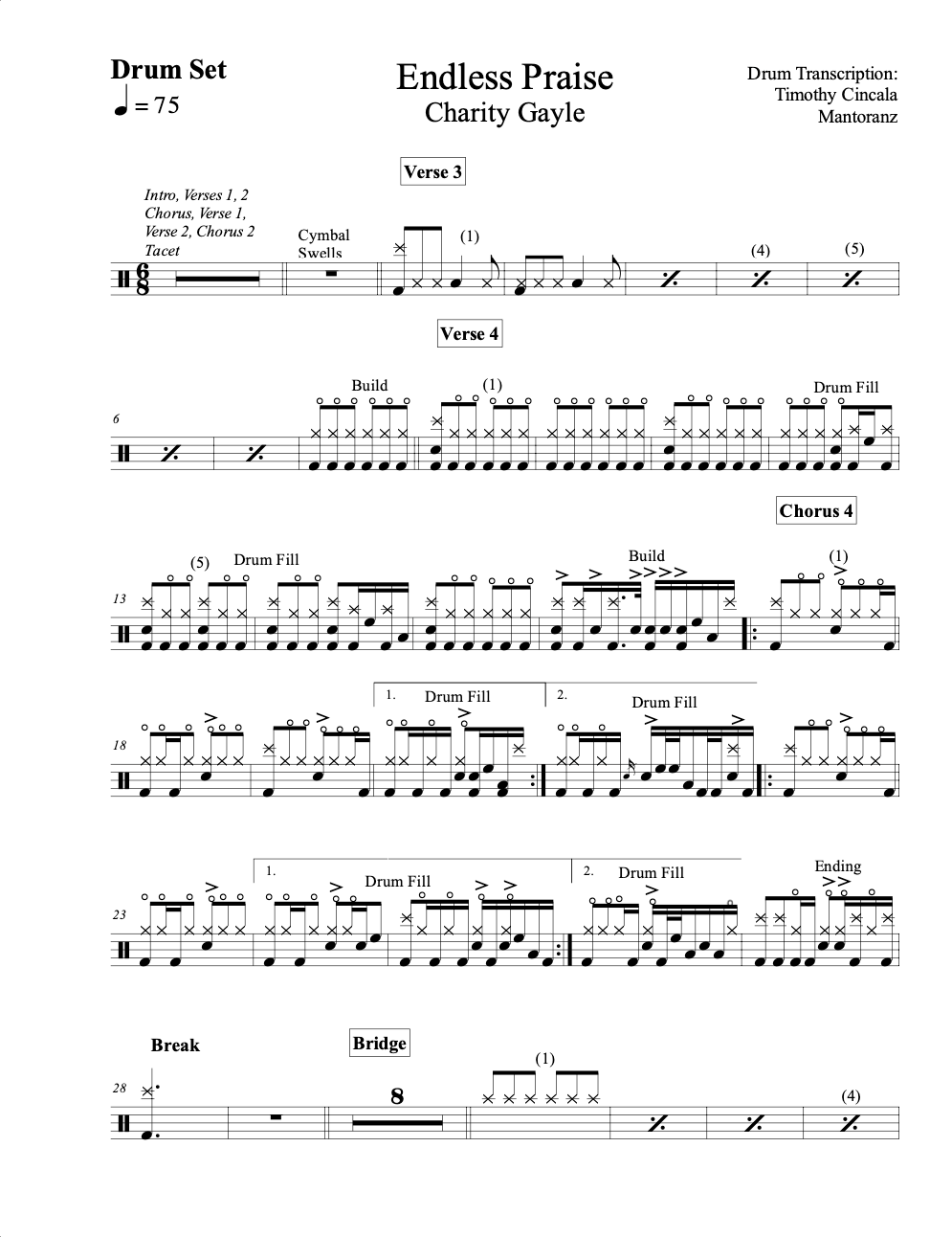 Endless Praise - Charity Gayle