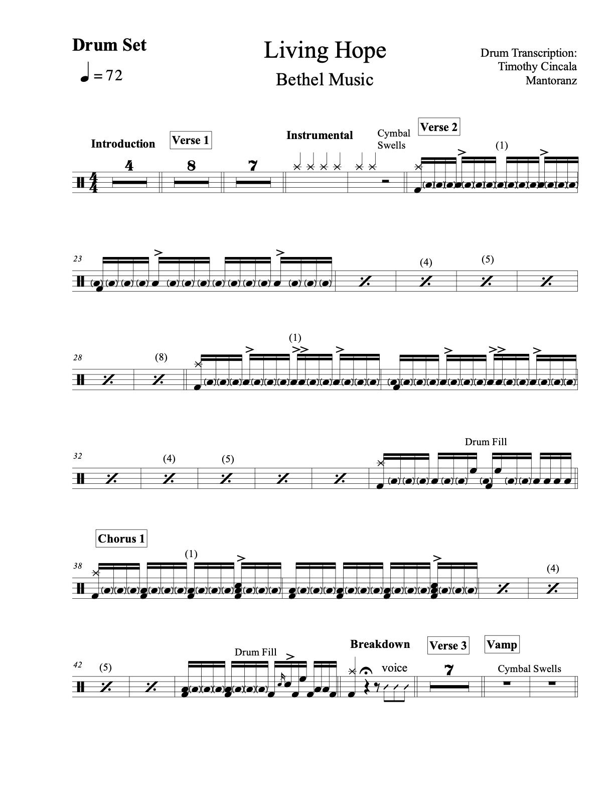 Living Hope - Bethel Music