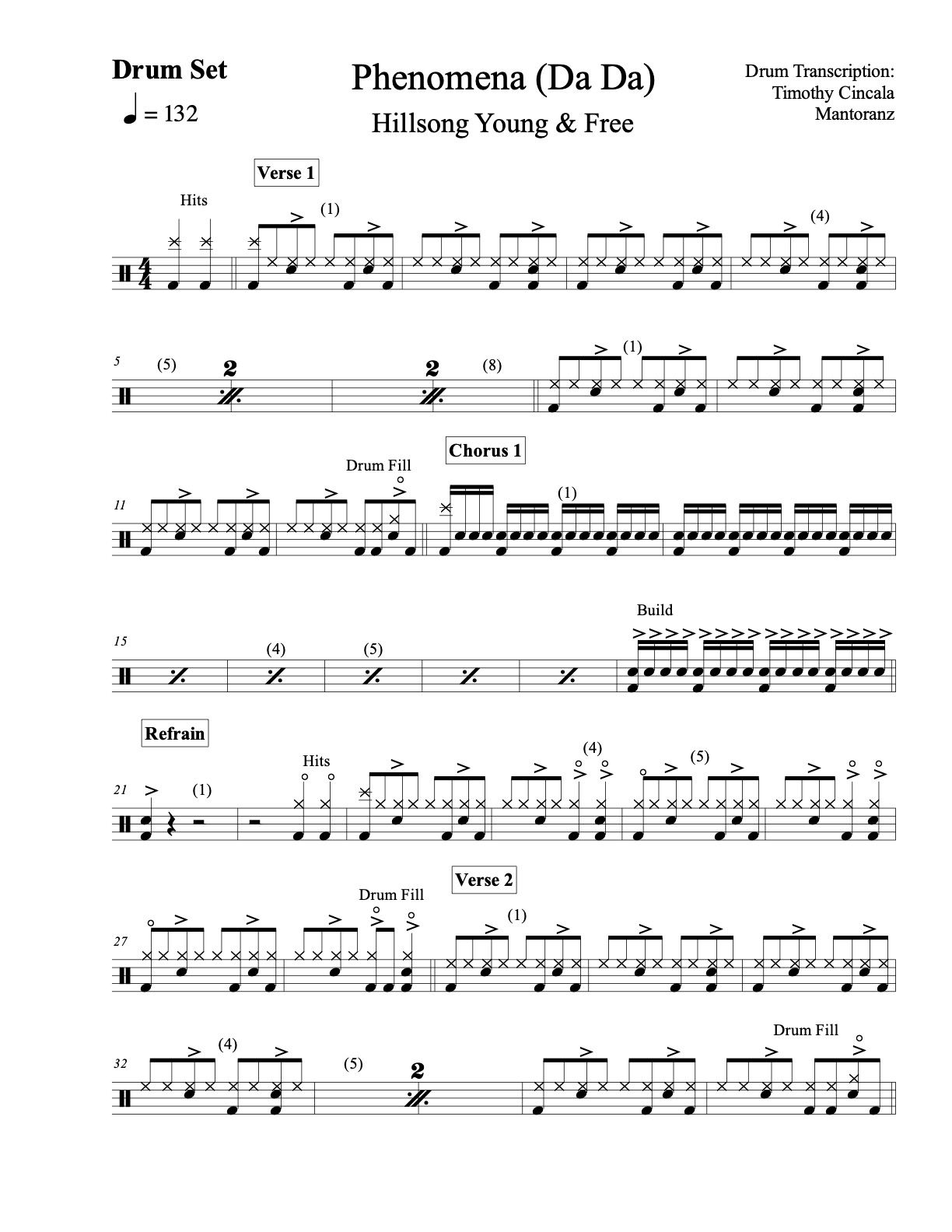 Phenomena (Da Da) - Hillsong Young & Free